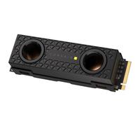 Corsair MP700 Pro Hydro X Series 2 to M.2 PCIe Gen5 x4 NVMe 2.0 SSD - M.2 2280 - Jusqu'à 12 400 Mo/s en Lecture Séquentielle - TLC NAND Haute Densité - Water Block Préinstallé - Noir