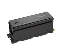Corsair MP700 Pro SE avec Refroidisseur 4 to PCIe 5.0 x4 NVMe 2.0 M.2 SSD - M.2 2280 - Lecture Séquentielle Jusqu'à 14 000 Mo/s - NAND 3D TLC Haute Densité - Noir