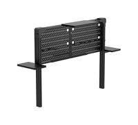 Corsair Multi Frame Organiseur pour Bureaux Platform:4 avec Panneaux Perforés, Rails en T Modulaire, Étagères Latérales, Gestion Câbles, Compatible Elgato - Noir