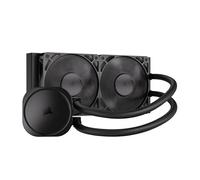 CORSAIR Nautilus 240 RS Refroidisseur Liquide pour CPU - 240mm AIO - Faible Bruit - Connexion Directe de Carte Mère - Intel LGA 1851/1700, AMD AM5/AM4 - 2X RS120 Ventilateurs Inclus - Noir