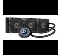 Corsair Nautilus 360 RS - Refroidisseur liquide AIO 3x120mm, 2100 RPM, 72.8 CFM, 0.2-4.15 mmH2O, Socket LGA 1700/1851/AM4/AM5, Radiateur Aluminium