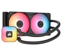 CORSAIR Nautilus II 240 RS ARGB Refroidisseur Liquide pour processeur, Noir | AIO, Ventilateurs RS II ARGB inclus, PWM, AMD AM5/AM4, Intel LGA 1954/1851/1700, installation facile, connexion en série