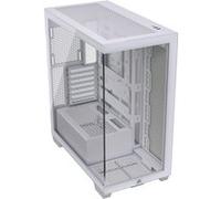 CORSAIR 3500X Boîtier PC ATX Mid-Tower - Verre Trempé Panoramique - Connexion Inversée Compatible avec La Carte Mère - Pas de Ventilateurs Inclus - Blanc