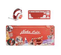 CORSAIR Nuka-Cola™ HS80 RGB Wireless Headset, CSTM80 Keyboard et Desk Mat Gaming Bundle New