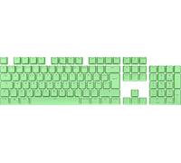 Corsair PBT DOUBLE-SHOT PRO Kit de Modification de Touches (Touches PBT à Double Injection, Rang Inférieur Standard, Surface Texturée, Épaisseur de 1,5 mm, Amortisseurs Toriques Inclus) Mint Vert