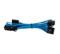 CORSAIR Premium Individually Sleeved Peripheral Cable, Type 4 (Generation 3) - Blue New