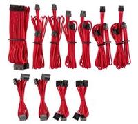 Corsair Câbles d'alimentation interne, Rouge, 30 ft / 10 m