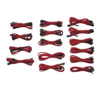 CORSAIR Professional Individually sleeved DC Cable Kit, Type 3 (Generation 2), RED New