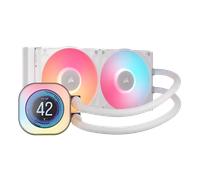 CORSAIR Refroidisseur liquide pour processeur iCUE LINK TITAN 240 RX LCD - Blanc New