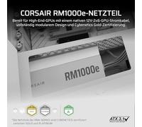 Corsair RM1000e Alimentatore ATX 1000W Modulare 80 PLUS Gold Bianco