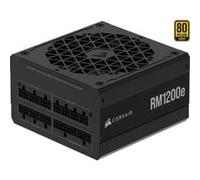 CORSAIR RM1200e (2023) Alimentation ATX Entièrement Modulaire à Faible Niveau de Bruit avec Câble 12V-2x6 - ATX 3.1 & Conformité PCIe 5.1, Cybenetics Platinum, Condensateurs Résistant à 105°C - Noir