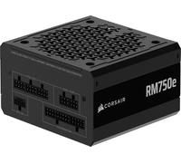 Corsair RM750e (2025) Bloc d'alimentation ATX entièrement modulaire à faible bruit avec câble de 12 V-2 x 6 - Compatible avec ATX 3.1 et PCIe 5.1, efficacité Cybenetics Gold, condensateurs à 105 °C