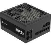 Corsair RM750x ATX 3.1 PCIe 5.1 Ready Bloc d'alimentation entièrement modulaire 750 W - Faible Bruit, efficacité cybenetics Or, connecteur natif 12V-2x6 - Noir
