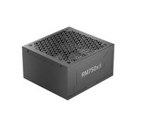 CORSAIR RM750x Shift Alimentation ATX entièrement modulaire - Câble 12 V-2x6 natif, ATX 3.1 et PCIe 5.1, Bouton de contrôle de la Vitesse du Ventilateur, Condensateurs Japonais, Certifié Gold - Noir