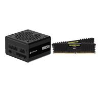 CORSAIR RM850e (2025) Fully Modular Low-Noise ATX Power Supply x CORSAIR Vengeance LPX DDR4 RAM 32GB (2x16GB) 3200MHz CL16-20-20-38 1.35V Intel XMP AMD Expo Computer Memory