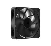 CORSAIR RS120 Max PWM Ventilateur Épais de 120 mm - Pression Statique Élevée - Conception en Polymère à Cristaux Liquides - Vendu Seul - Noir