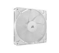 CORSAIR RS140 140mm Ventilateur PWM - Blanc | Connexion Daisy-Chain, Faible Bruit, Roulement à Dôme Magnétique, Paquet Unique