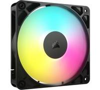 CORSAIR RS140 ARGB 140mm Ventilateur PWM - Connexion Daisy-Chain - Faible Bruit - Roulement à Dôme Magnétique - Paquet Unique - Noir