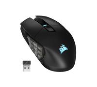 Corsair Scimitar Elite RGB Wireless MMO Souris de Jeu - 26 000 DPI - 16 Boutons Programmables - Jusqu'à 150 Heures de Batterie - Compatible iCUE - Noir