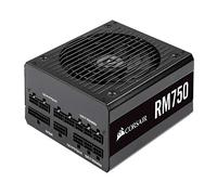 Corsair Série RM, RM750, 750 W, certifié 80+ Gold, Bloc d'alimentation entièrement modulaire, Microsoft Modern Standby