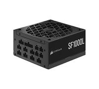 Corsair SF1000L Alimentation SFX Entièrement Modulaire et Silencieuse - Compatible ATX 3.1 et PCIe 5.1 - Ventilateur PWM Silencieux de 120 mm - Efficacité 80 PLUS Gold - Mode Zéro RPM - Noir