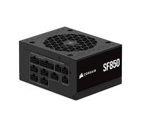 CORSAIR SF850 (2024) Alimentation Entièrement Modulaire à Faible Bruit 80 Plus Platinum - Compatible ATX 3.1 - Compatible PCIe 5.1 - Support SFX-to-ATX Inclus - Noir