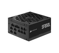 Corsair SF850L Alimentation SFX Entièrement Modulaire et Silencieuse - Compatible ATX 3.1 et PCIe 5.1 - Ventilateur PWM Silencieux de 120 mm - Efficacité 80 PLUS Gold - Mode Zéro RPM - Noir