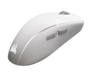 CORSAIR Souris de jeu Apple RVB légère sans fil M75 - Blanc givré (WW) New