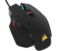 Corsair Souris de jeu M65 ELITE RGB – Capteur 18000 DPI, Poids ajustable, 8 boutons – Noir