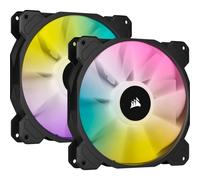 Corsair SP140 RGB ELITE Boitier PC Ventilateur 14 cm Noir 2 pièce(s)