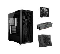 CORSAIR StarterFlow 3200 Build Kit: 3200D Case, RM750e PSU, RS120 Fan, Vengeance 16GB DDR5, ideal for entry-level gaming, home productivity, or office workstations New