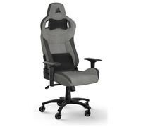 Corsair Fauteuil gaming T3 Rush – Accoudoirs 4D – Dossier inclinable 160° – Grey/Charcoal