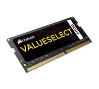 Corsair Value Select SODIMM 16Go (1x16Go) DDR4 2133MHz C15 Mémoire pour Ordinateur Portable/Notebook - Noir CMSO16GX4M1A2133C15
