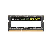 Corsair ValueSelect 4Go DDR3 SODIMM 1600MHz CL11, Module mémoire 1x4Go, 204-pin SO-DIMM, Tension 1.5V, CMSO4GX3M1A1600C11