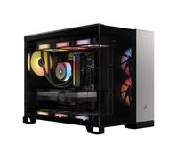 Corsair Vengeance a5100 PC de Jeu - AMD Ryzen™ 7 9800X3D, GPU NVIDIA® GeForce RTX™ 5090, 64 Go de mémoire Dominator Titanium RGB DDR5, 2+2 to M.2 SSD - Noir/Argent