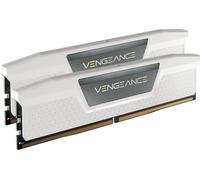 CORSAIR Vengeance DDR5 RAM 32Go (2x16Go) 6400MHz CL36-48-48-104 1.35V AMD Expo Intel XMP 3.0 Mémoire pour Ordinateur de Bureau - Blanc (CMK32GX5M2B6400Z36W)