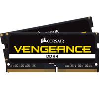 Kit Barrettes mémoire SODIMM DDR4 Corsair Vengeance 2400Mhz 16Go (2x8Go) (Noir)