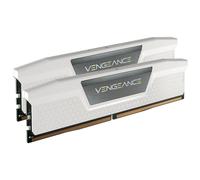 CORSAIR Vengeance DDR5 RAM 32Go (2x16Go) 5600MHz CL36 Intel XMP Compatible iCUE Mémoire d'Ordinateur - Blanc (CMK32GX5M2B5600C36W)