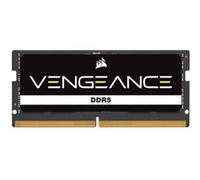 Corsair DDR5 PC 4800 CL40 KIT (1 x 8GB, 4800 MHz, RAM DDR5, SO-DIMM), Mémoire vive, Blanc, Noir