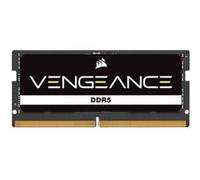 CORSAIR Vengeance - DDR5 - module - 8 Go - SO DIMM 262 broches - 4800 MHz / PC5-38400 - CL40 - 1.1 V - pour Alienware M15 R7, x17 R2; ASUS ROG Zephyrus Duo 16; MSI Raider GE66; Stealth GS66 G