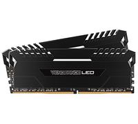 Corsair Vengeance LED - Kit de Mémorie Enthousiaste (32Go (2x16Go), DDR4, 3000MHz, C16, XMP 2.0) - Noir con Blanc LED