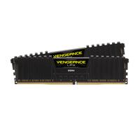 Kit Barrettes mémoire 16Go (2x8Go) DIMM DDR4 Corsair Vengeance LPX 3200Mhz (Noir) optimisé Ryzen