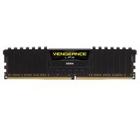 Kit Barrettes mémoire 32Go (4x8Go) DIMM DDR4 Corsair Vengeance LPX 2666Mhz (Noir)