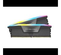 Corsair Mémoire PC Vengeance RGB DDR5 64Go (2x32Go) 6000MHz CL40 AMD Expo/Intel XMP iCUE Gris