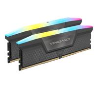 CORSAIR VENGEANCE® RGB 64GB (2x32GB) DDR5 DRAM 6000MT/s CL40 AMD EXPO & Intel XMP Memory Kit New