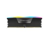 Corsair Mémoire RAM Vengeance RGB CMH96GX5M2B5600C40 96Go (2x48Go) DDR5 5600MHz CL40 Noir