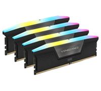 Corsair Vengeance RGB CMH96GX5M4B6000C30 - 96 Go - 4 x 24 Go - DDR5 - 6000 MHz - DIMM 288 broches