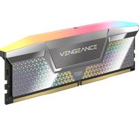 CORSAIR Vengeance RGB DDR5 CUDIMM 48Go (2x24Go) 8400MHz CL40-52-52-135 1.4V Intel XMP Mémoire pour Ordinateur de Bureau - Argent (CMHC48GX5M2X8400C40)