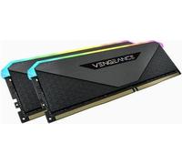 Kit Barrettes mémoire 32Go (2x16Go) DIMM DDR4 Corsair Vengeance RT RGB PC25600 (3200MHz) (Noir)