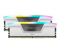 Corsair Vengeance RGB CMH64GX5M2B6000C30W module de mémoire 64 Go 2 x 32 Go DDR5 6000 MHz